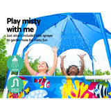 98765-Bestway Kids Pool 183x51cm Steel Frame Swimming Play Pools Canopy 930L