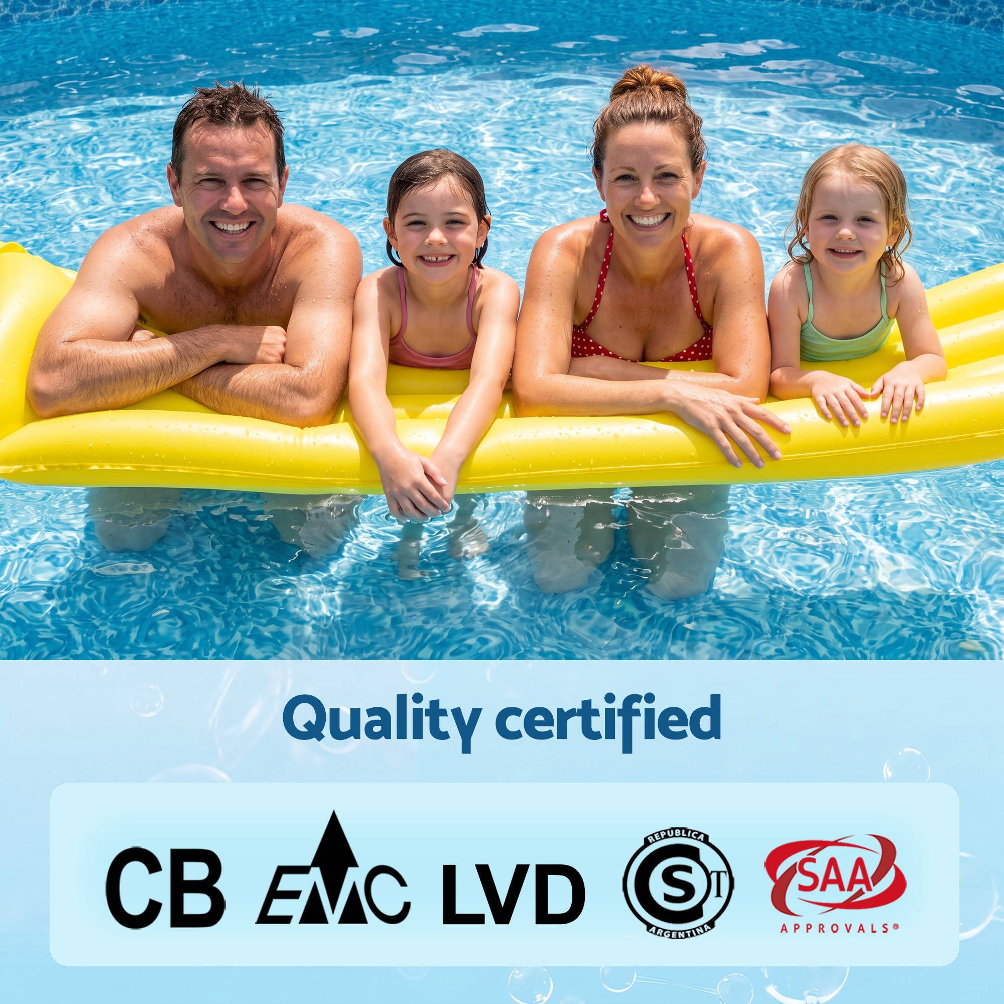 Bestway Swimming Pools 396cm x 107cm Steel Above Ground Canopy Backyard Pool Set White