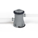 Swimming Pools: Bestway Swimming Pool 400x211x81cm Steel Frame Above Ground Pools w/ Filter Pump 5700L