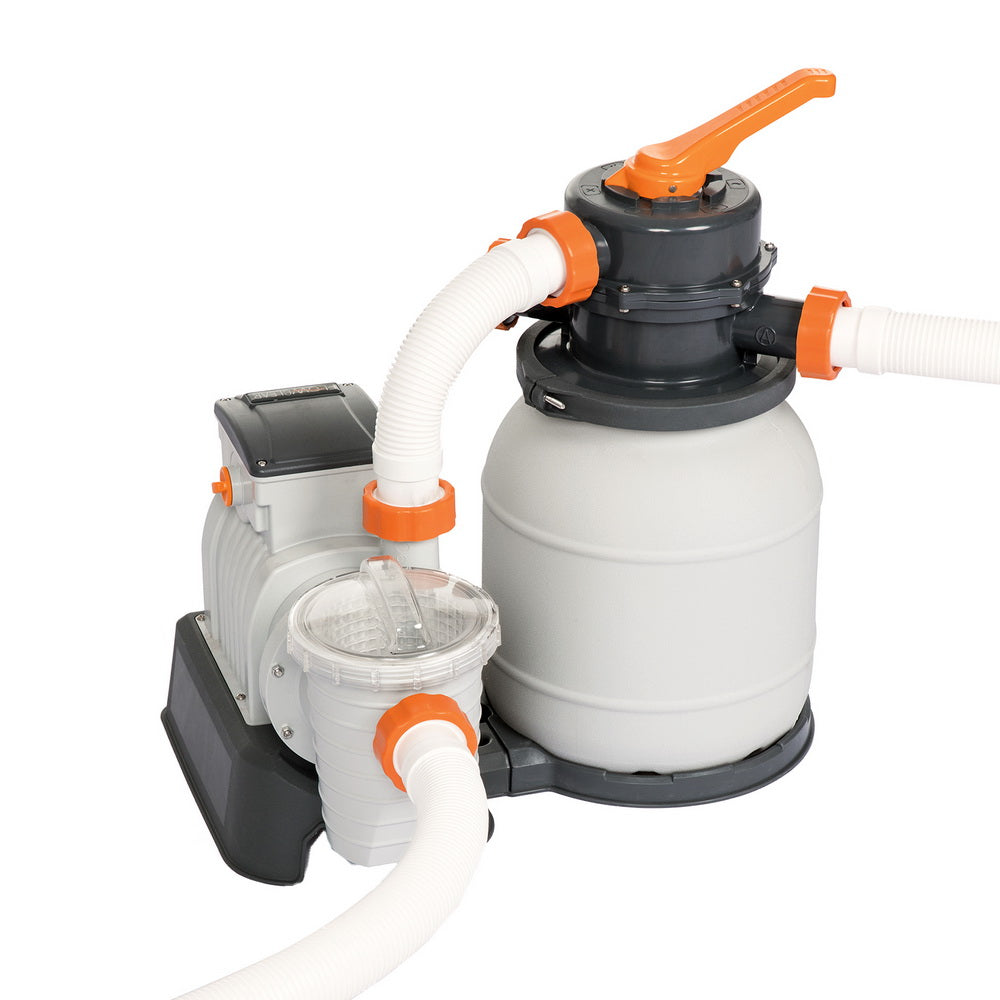 Swimming Pools: Bestway Pool Pump Sand Filter 1500GPH 5678L/H Pools Flowclear Filters