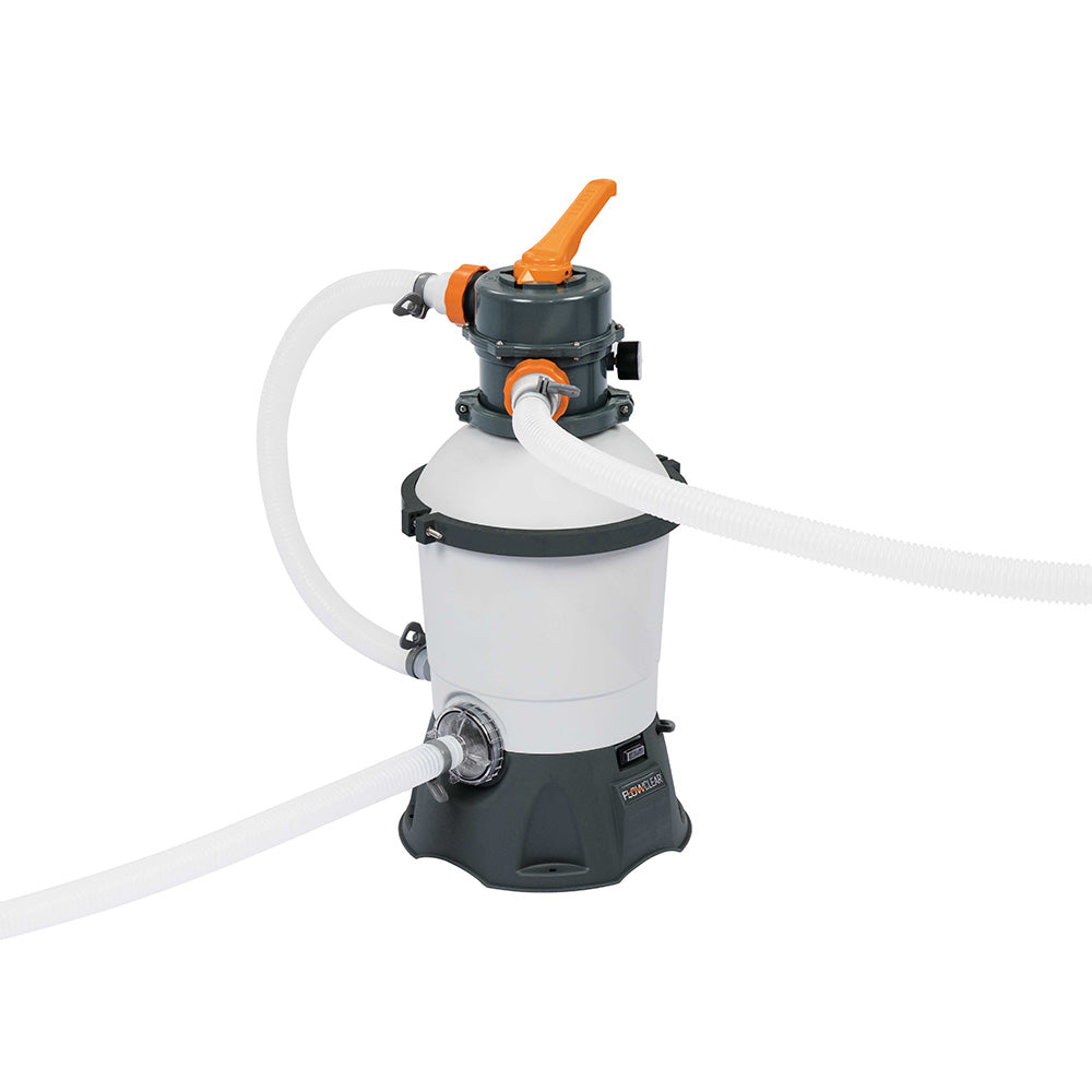 Swimming Pools: Bestway Pool Pump Sand Filter 800GPH 3028L/H Pools Flowclear Filters