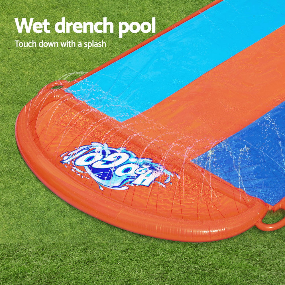 Pool Toys & Inflatables: Bestway Water Slide Slip Kids 488cm Triple Slides