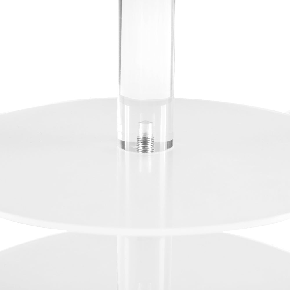 Calendars, Organisers & Planners: 5-Star Chef Cake Stand 5 Tiers Acrylic Holder Display Round Clear Wedding Party