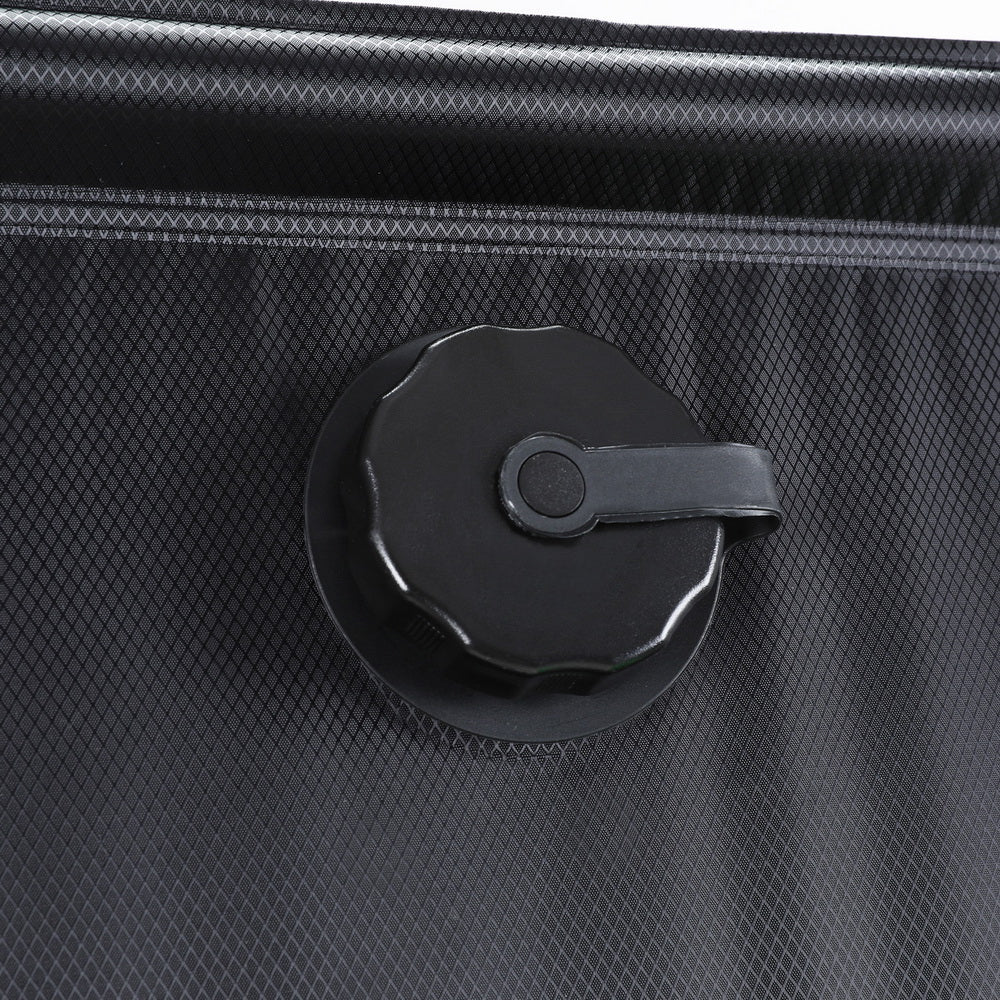 Portable Toilets & Showers: Weisshorn Camping Shower Bag 20L Set of 2 Portable Green Black