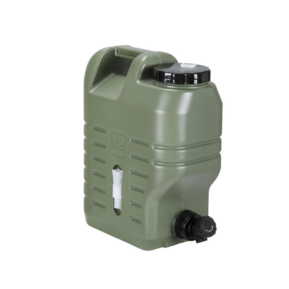 Portable Toilets & Showers: Weisshorn12L Water Container Jerry Can Bucket Camping Outdoor Storage Tank