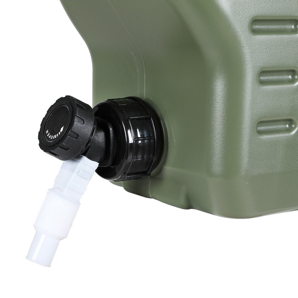 Portable Toilets & Showers: Weisshorn12L Water Container Jerry Can Bucket Camping Outdoor Storage Tank