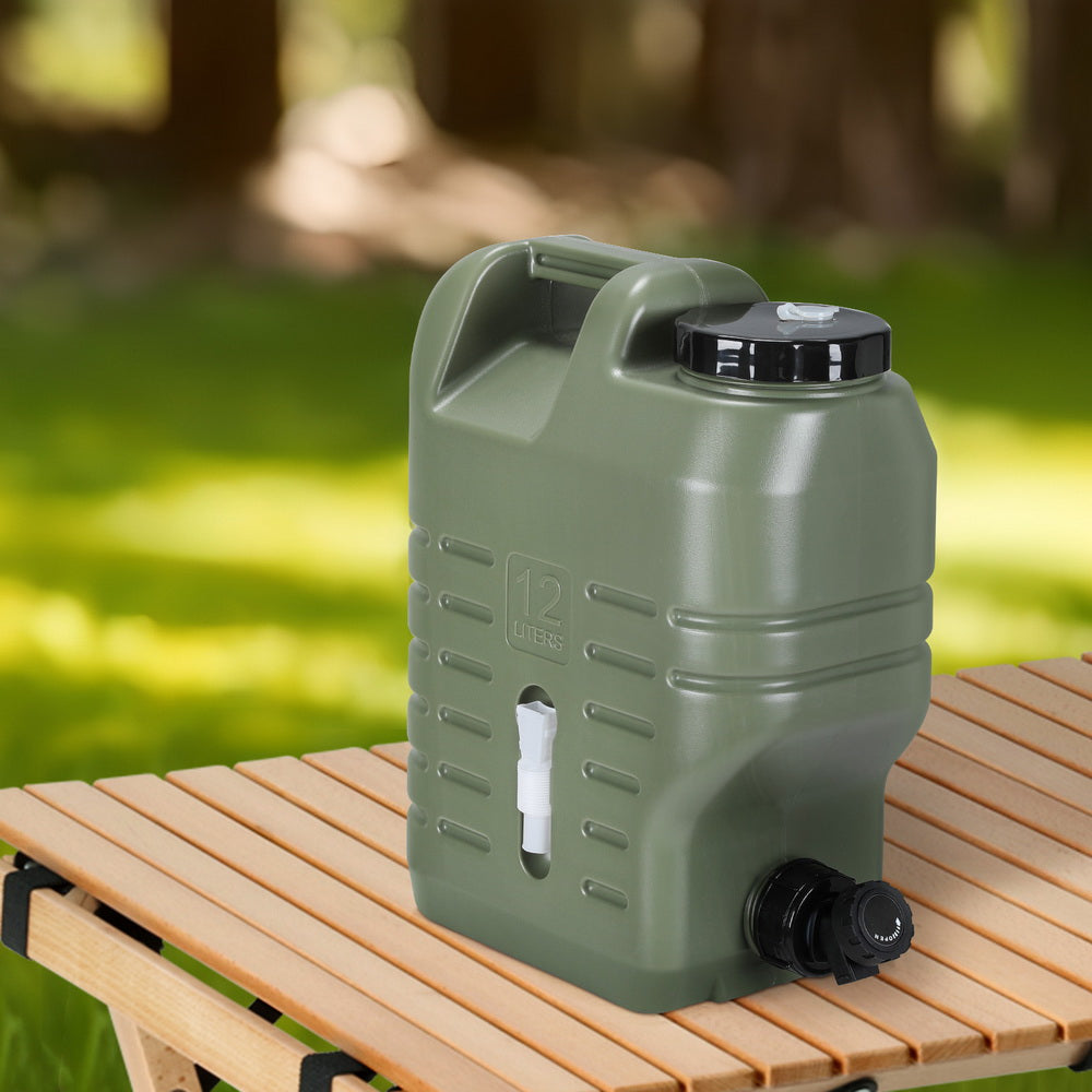 Portable Toilets & Showers: Weisshorn12L Water Container Jerry Can Bucket Camping Outdoor Storage Tank