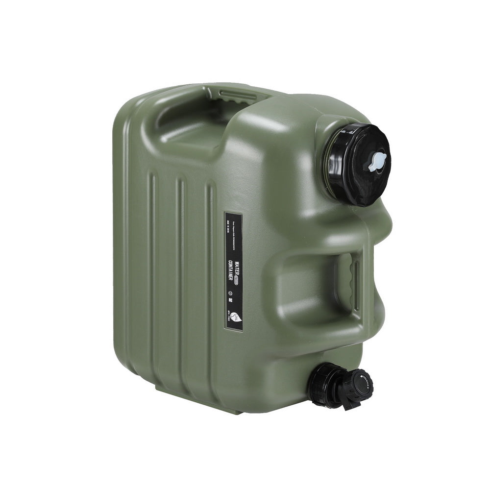 Portable Toilets & Showers: Weisshorn 25L Water Container Jerry Can Bucket Camping Outdoor Storage Tank