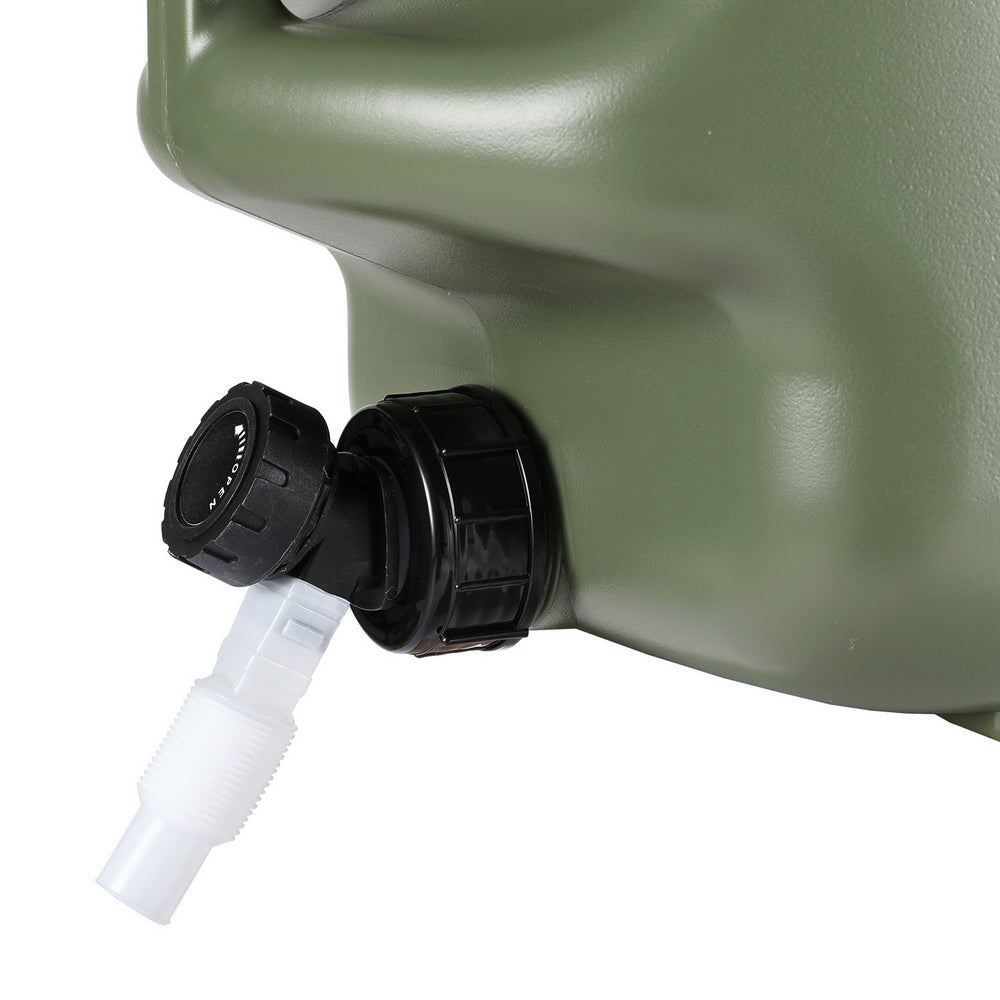 Portable Toilets & Showers: Weisshorn 25L Water Container Jerry Can Bucket Camping Outdoor Storage Tank