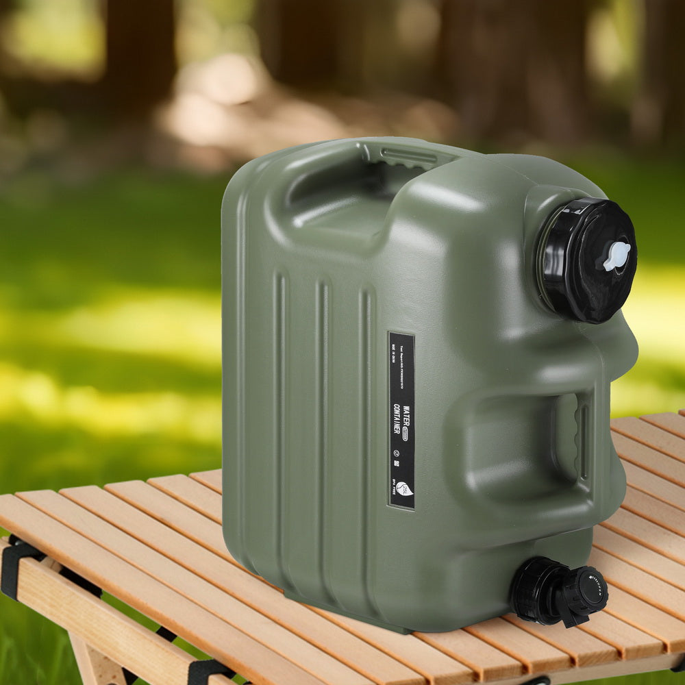 Portable Toilets & Showers: Weisshorn 25L Water Container Jerry Can Bucket Camping Outdoor Storage Tank