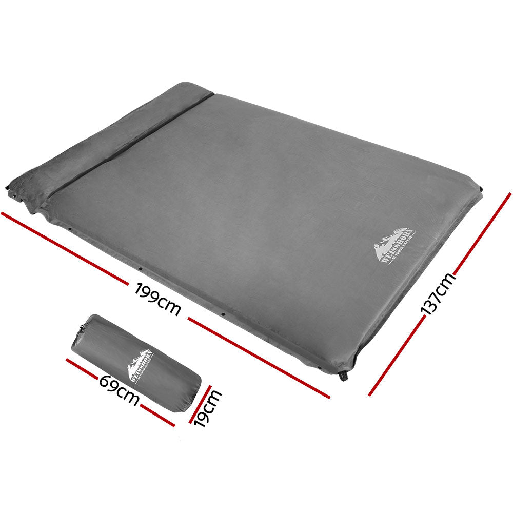 Inflatable Mattresses: Weisshorn Self Inflating Mattress - Grey