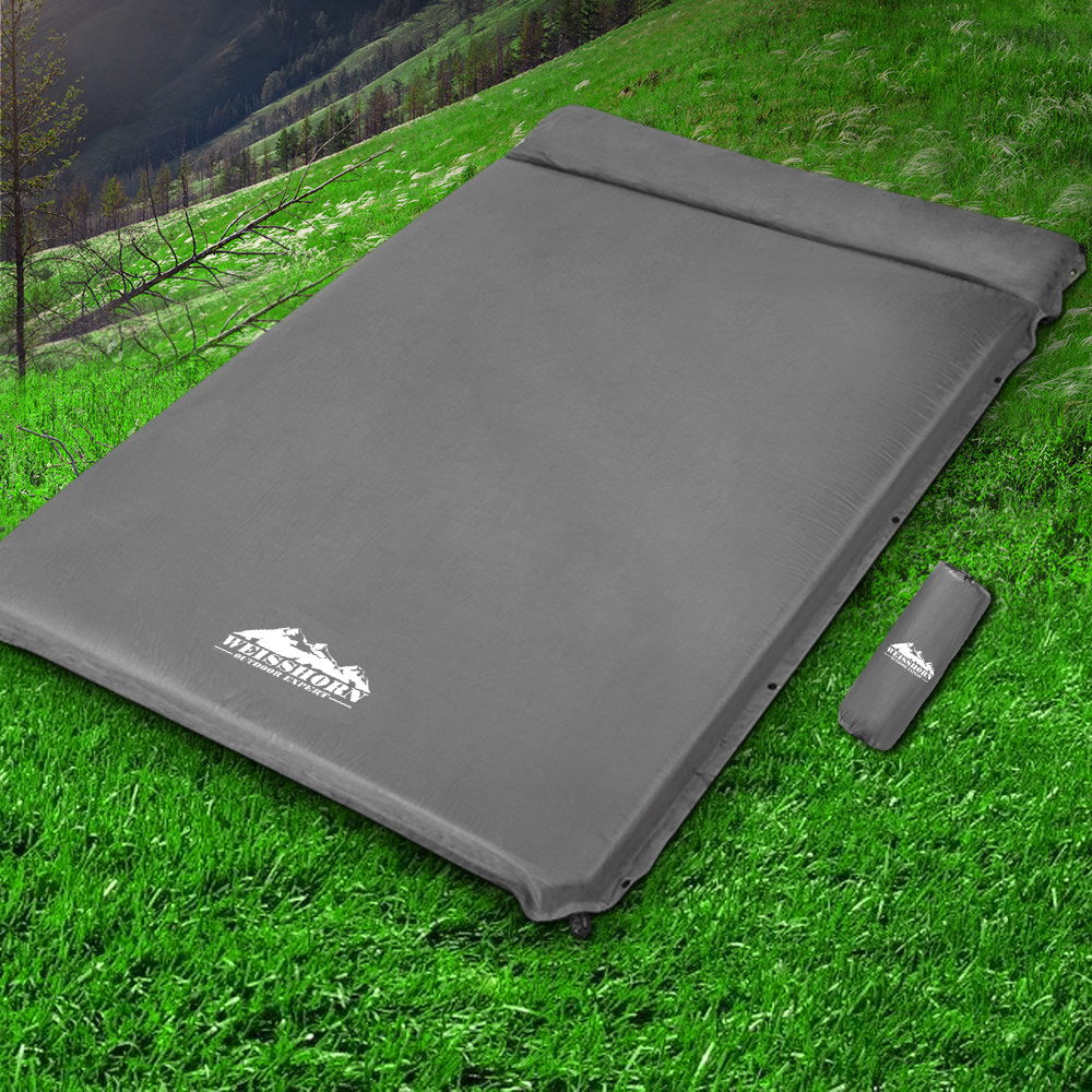 Inflatable Mattresses: Weisshorn Self Inflating Mattress - Grey