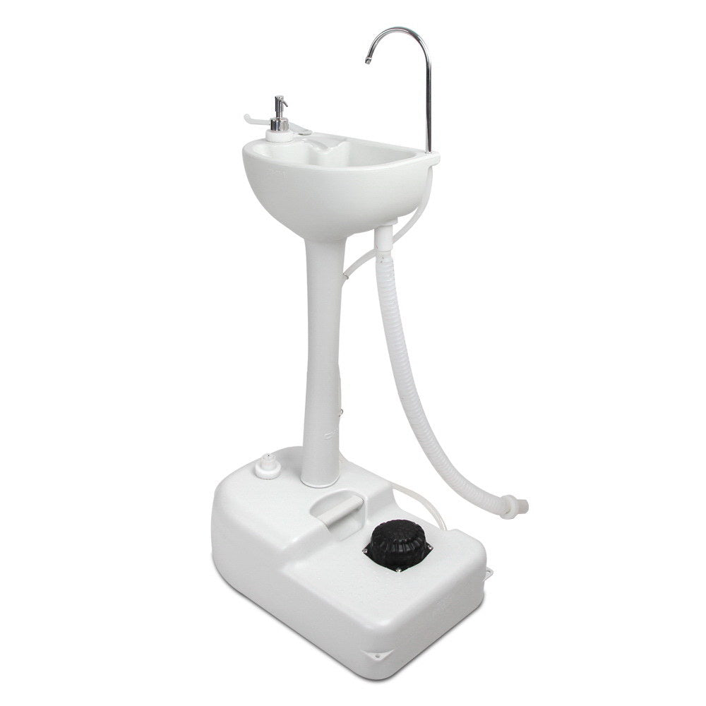 Kitchen & Bathroom DIY: Weisshorn Camping Basin Portable Hand Wash Sink Stand 19L Capacity