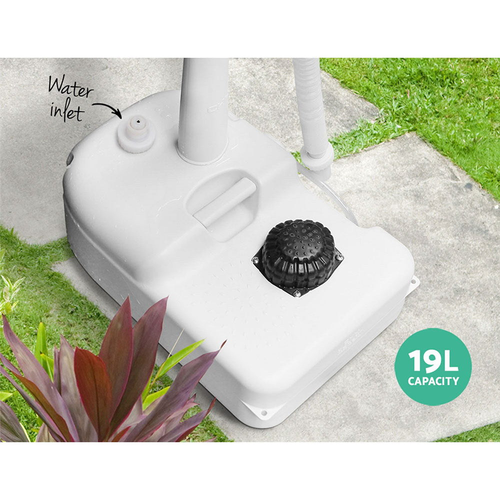 Kitchen & Bathroom DIY: Weisshorn Camping Basin Portable Hand Wash Sink Stand 19L Capacity