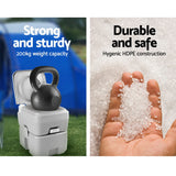 Portable Toilets & Showers: Weisshorn 20L Portable Camping Toilet Outdoor Flush Potty Boating