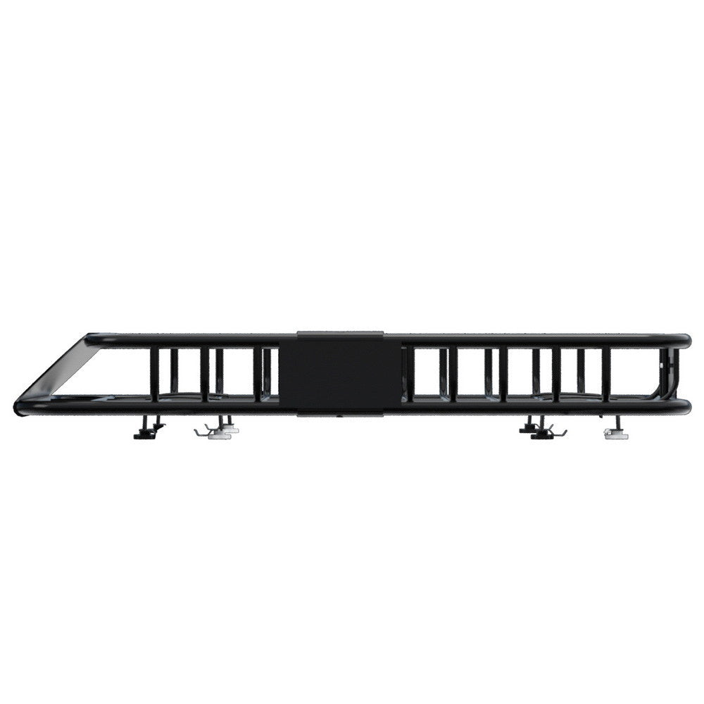 Cross Bar: Giantz Universal Car Roof Rack Basket Luggage Vehicle Cargo Carrier 111cm Black