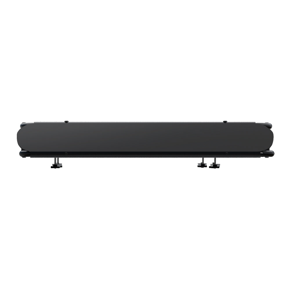 Cross Bar: Giantz Universal Car Roof Rack Basket Luggage Vehicle Cargo Carrier 123cm Black