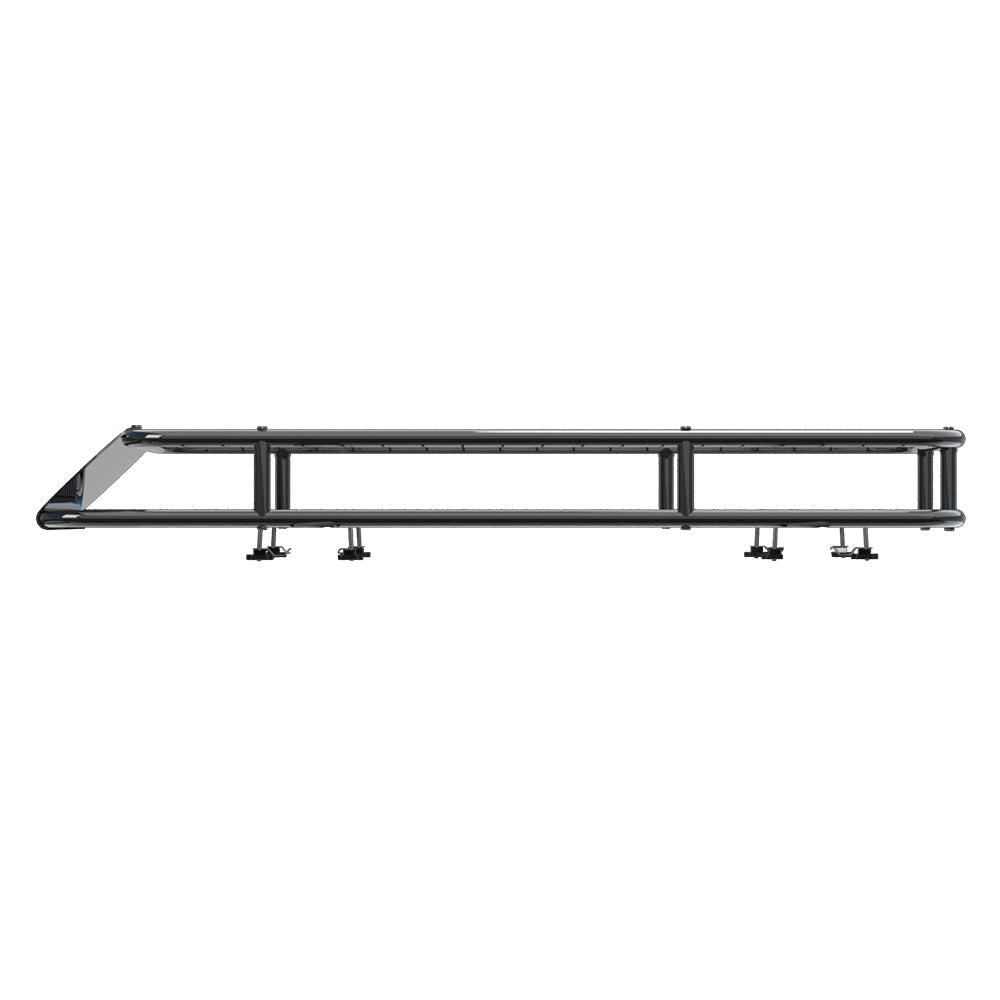 Cross Bar: Giantz Universal Car Roof Rack Basket Luggage Vehicle Cargo Carrier 123cm Black