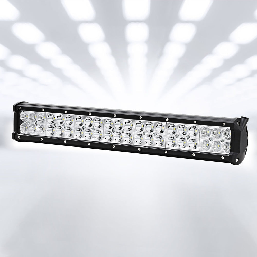 Automotive Lights: Giantz LED Driving Light 20 Inch Flood Spot Light Bar Driving Lamp Offroad Truck
