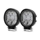 Giantz Pair LED Driving Lights 4.5 Inch Flood Spot Lights Car Truck SUV 12V 24V