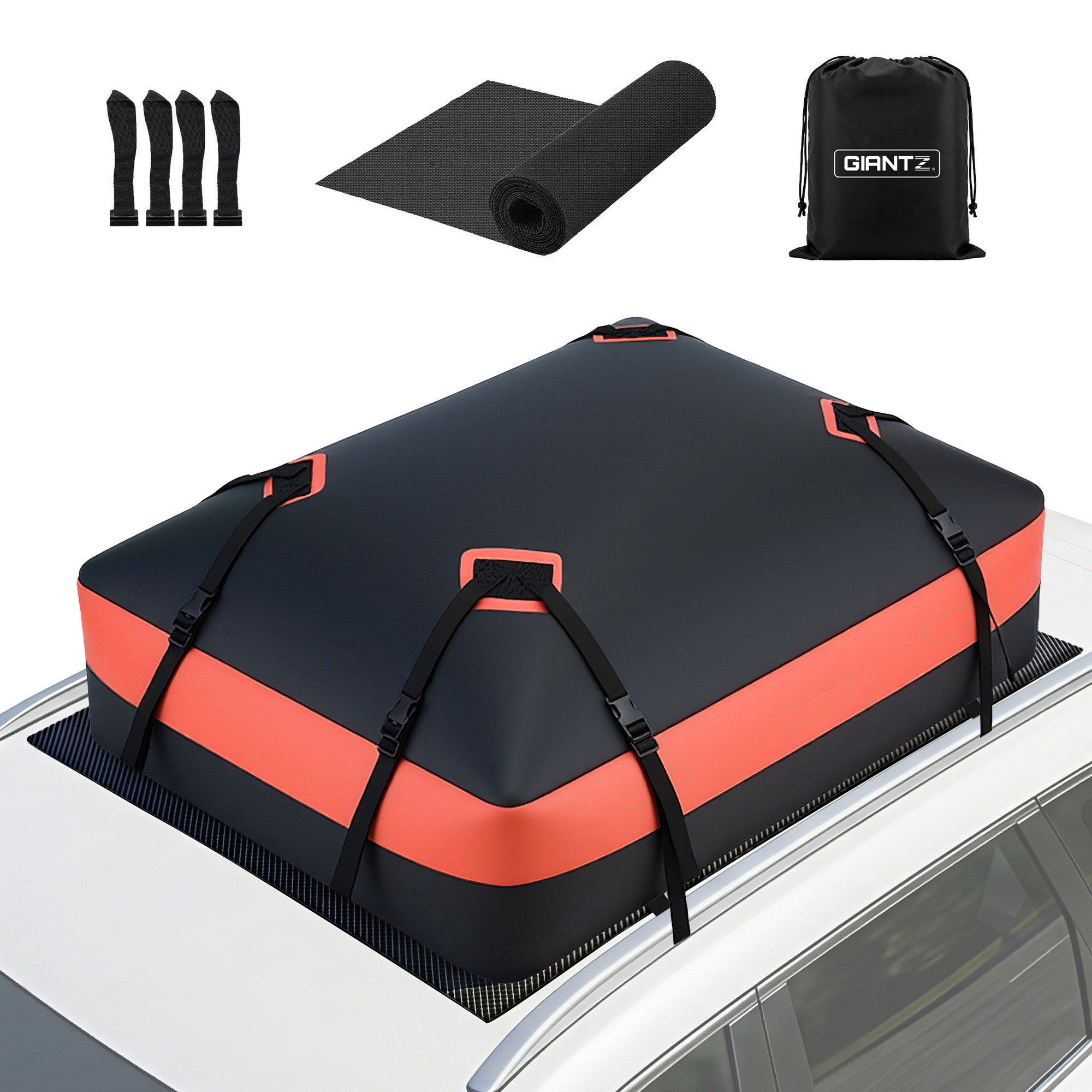Giantz Rooftop Cargo Bag Waterproof Car Luggage Carrier 15 Cubic Ft Universal
