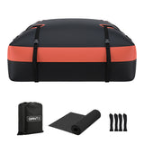 Cross Bar: Giantz Roof Top Cargo Bag Waterproof Car Luggage Carrier 15 Cubic Ft Universal