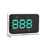 Giantz Universal Car Digital GPS Speedometer HUD Display Overspeed Warning Alarm 2 Modes