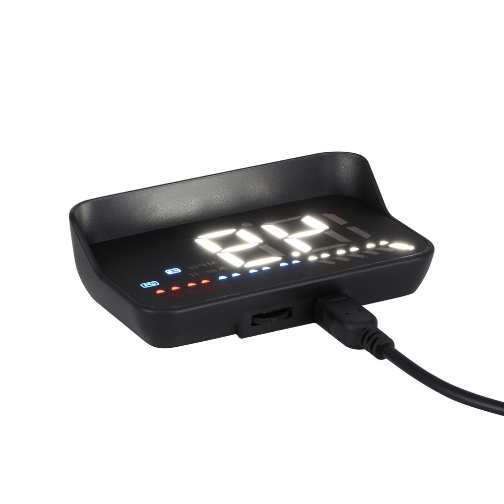 Traffic Control & Parking Tools: Giantz Universal Car Digital GPS Speedometer OBDHeads Up Display Overspeed Warning Alarm