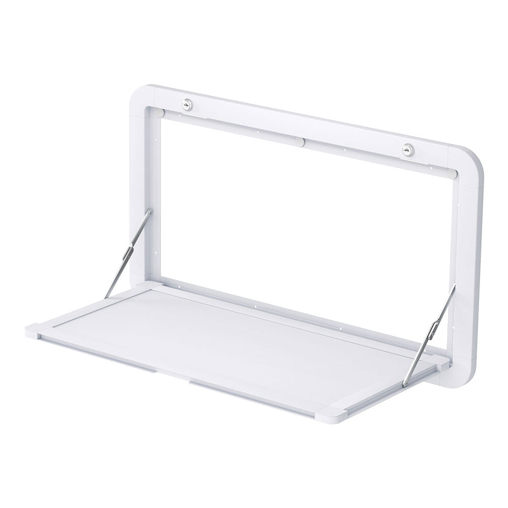 Bicycle Stands & Storage: Weisshorn Caravan Table 800 x 450mm Folding Lockable White