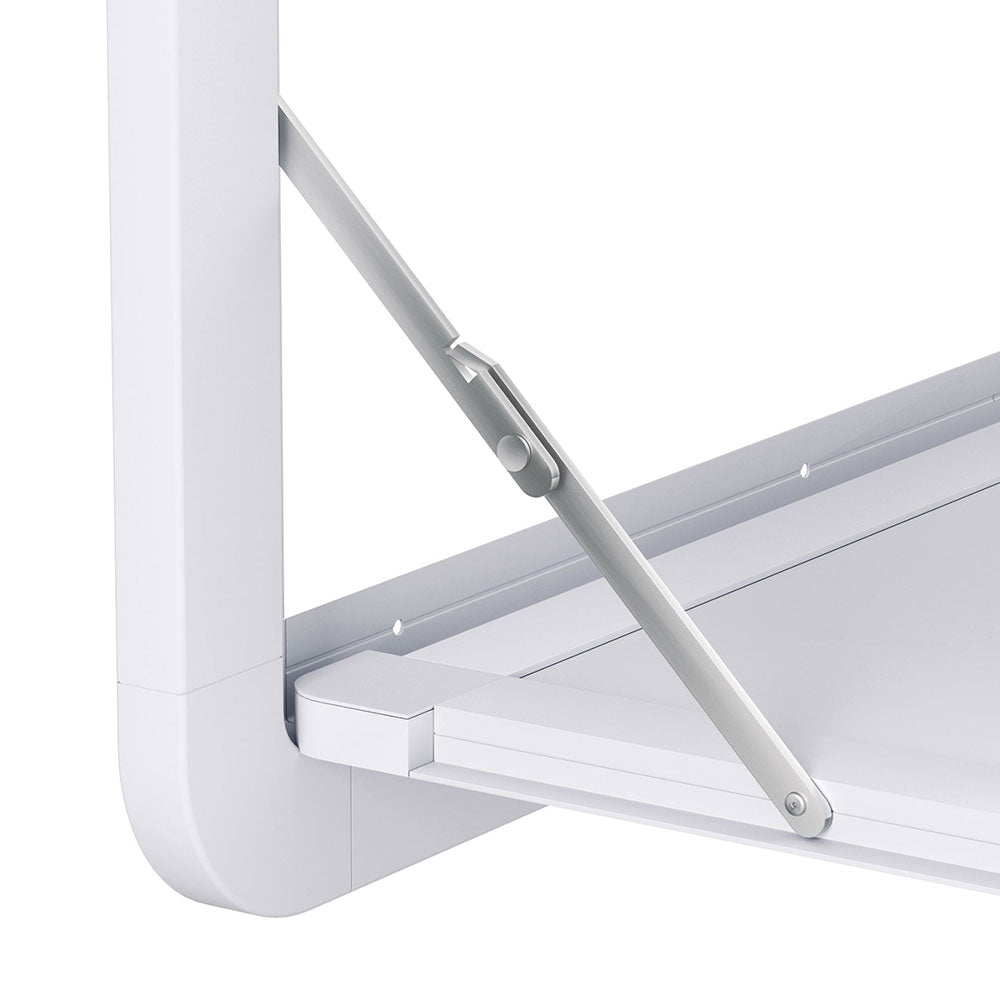 Bicycle Stands & Storage: Weisshorn Caravan Table 800 x 450mm Folding Lockable White