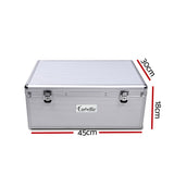 98765-Embellir CD Case DVD Cases Storage Box 500 Discs Aluminium Case DVD Folders