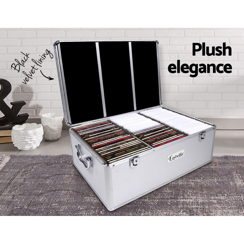 Sci-Fi DVDs & Blu-rays: Embellir CD Case DVD Cases Storage Box 500 Discs Aluminium Case DVD Folders