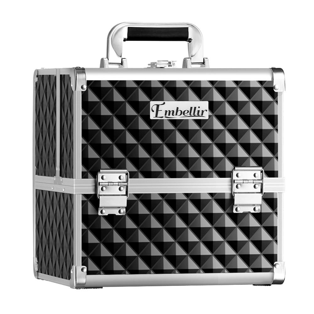 Cosmetic & Toiletry Bags: Embellir Makeup Case Beauty Organiser Bag Travel Large Cosmetic Storage Portable