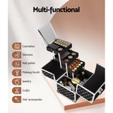 Cosmetic & Toiletry Bags: Embellir Makeup Case Beauty Organiser Bag Travel Large Cosmetic Storage Portable