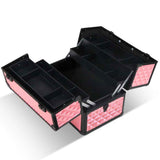 Cosmetic & Toiletry Bags: Embellir Portable Cosmetic Beauty Makeup Case - Diamond Pink