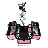 Cosmetic & Toiletry Bags: Embellir Portable Cosmetic Beauty Makeup Case - Diamond Pink
