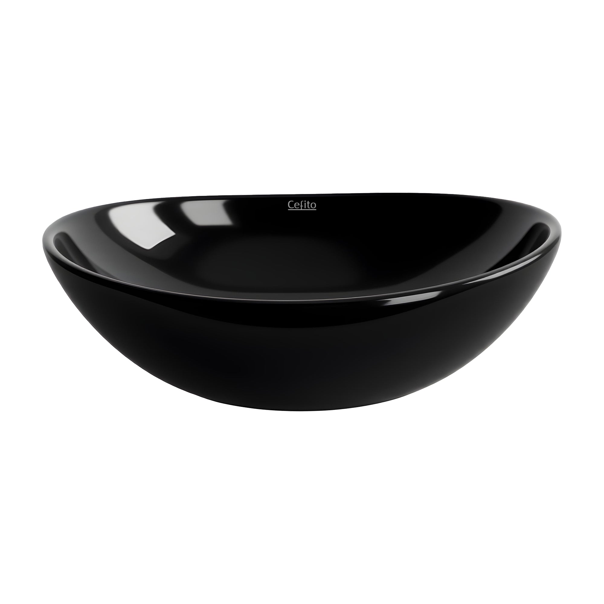 Sinks: Cefito Bathroom Basin Ceramic Vanity Sink Hand Wash Bowl 41x34cm