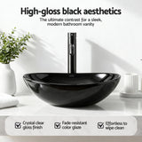Sinks: Cefito Bathroom Basin Ceramic Vanity Sink Hand Wash Bowl 41x34cm
