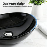 Sinks: Cefito Bathroom Basin Ceramic Vanity Sink Hand Wash Bowl 41x34cm