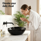 Sinks: Cefito Bathroom Basin Ceramic Vanity Sink Hand Wash Bowl 41x34cm