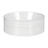 Sinks: Cefito Bathroom Basin Vanity Sink Vessel Ceramic White Round Countertop 36cm