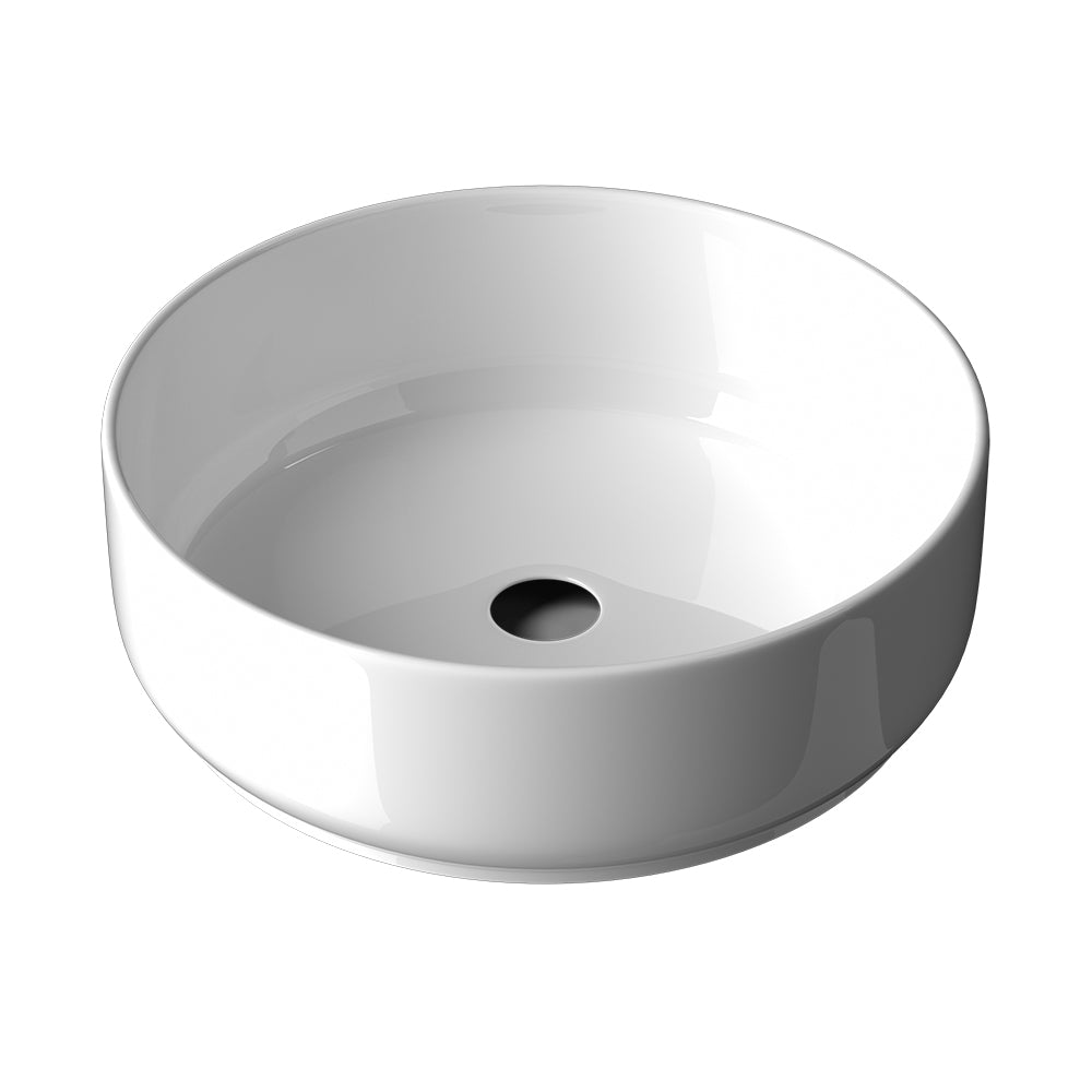 Sinks: Cefito Bathroom Basin Ceramic Vanity Sink Hand Wash Bowl 35x12cm