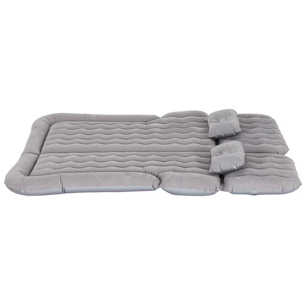 Inflatable Mattresses: Weisshorn Car Mattress 175x130 Inflatable SUV Back Seat Camping Bed Grey