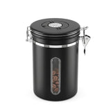 5-Star Chef 1.8L Stainless Steel Coffee Bean Storage Container Coffee Canister