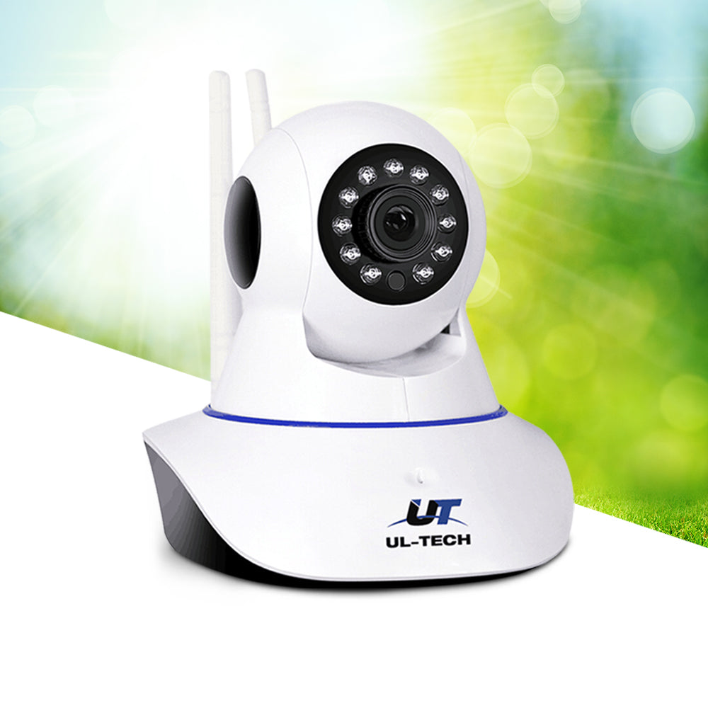 Security Cameras & Accessories: UL-tech 1080P Wireless IP Camera Security WIFI Cam White