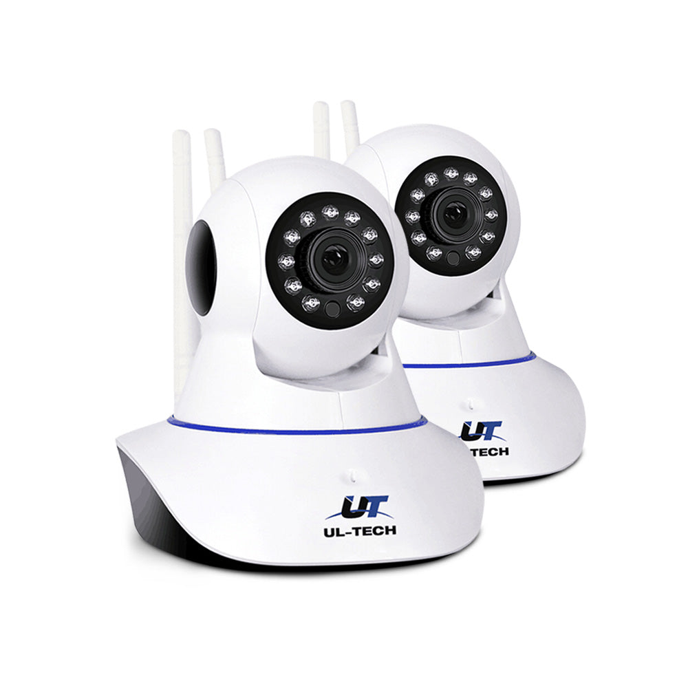 Security Cameras & Accessories: UL-tech 1080P Wireless IP Cameras Security WIFI Cam White