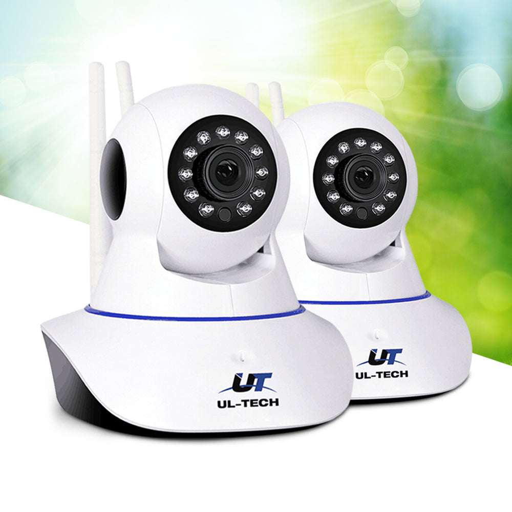Security Cameras & Accessories: UL-tech 1080P Wireless IP Cameras Security WIFI Cam White
