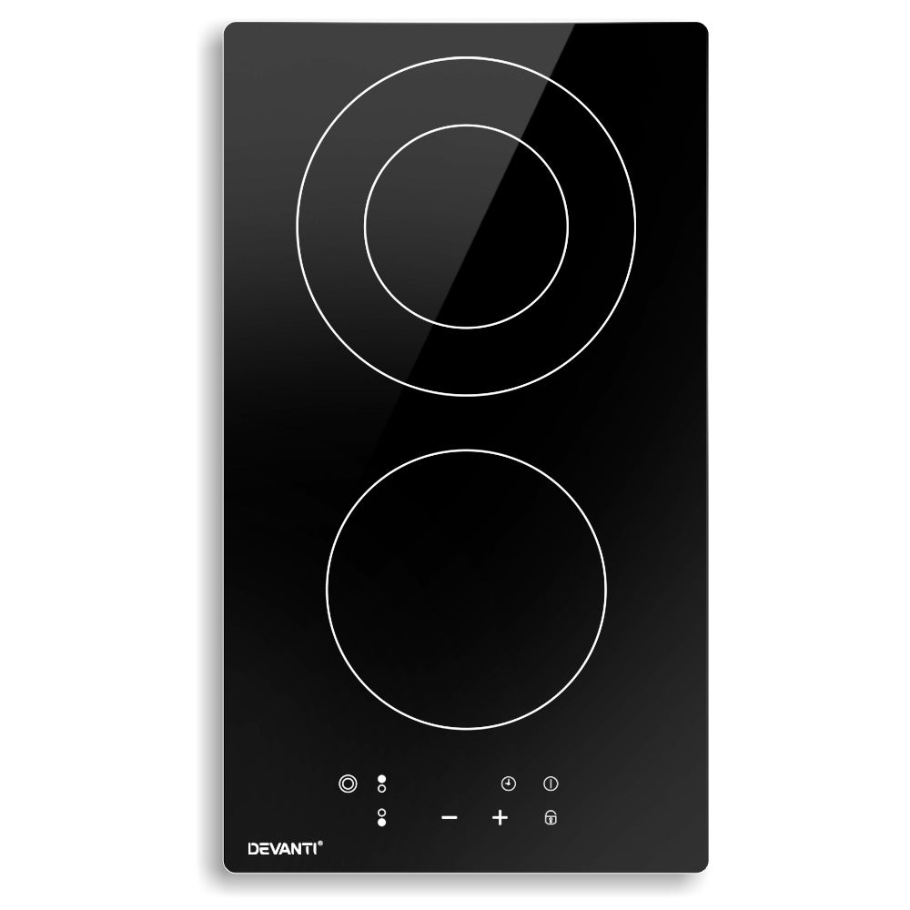 Cooktops & Stoves: Devanti Electric Ceramic Cooktop 30cm