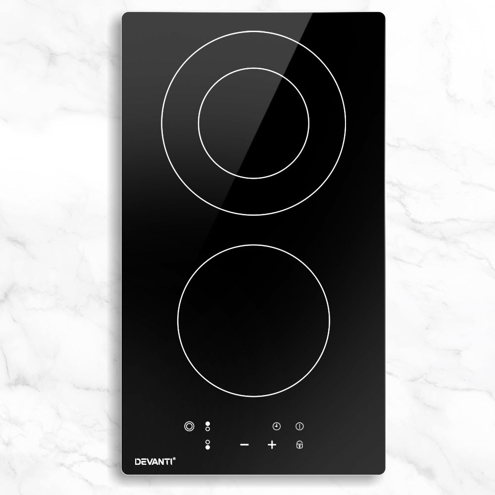 Cooktops & Stoves: Devanti Electric Ceramic Cooktop 30cm