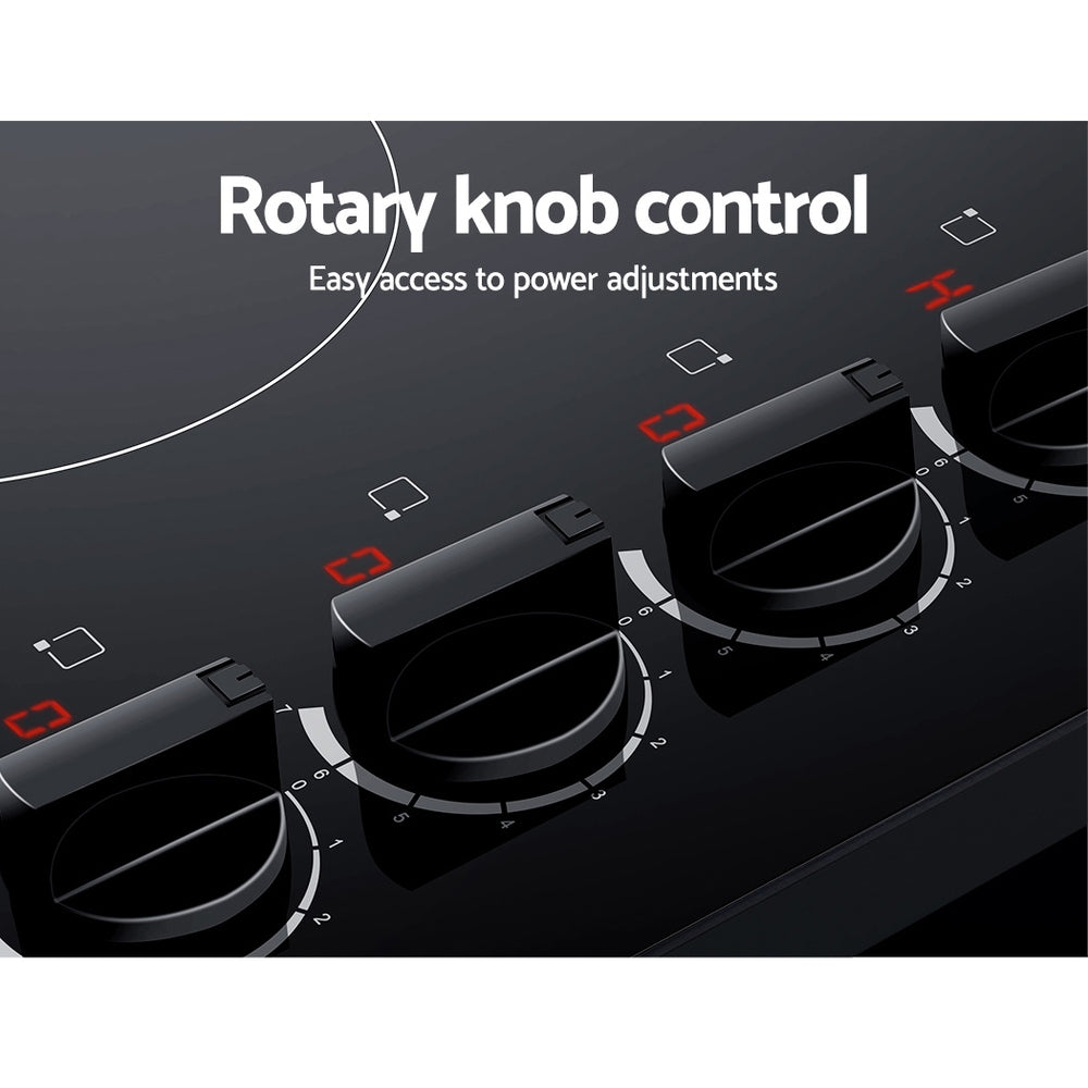 Cooktops & Stoves: Devanti Electric Ceramic Cooktop 60cm